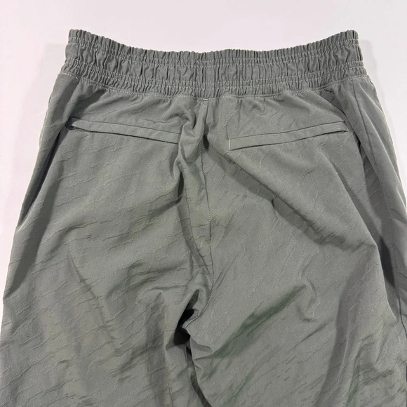 Athleta Brooklyn Textured Jogger Pants Mountain Olive Green - Picture 3 of 9